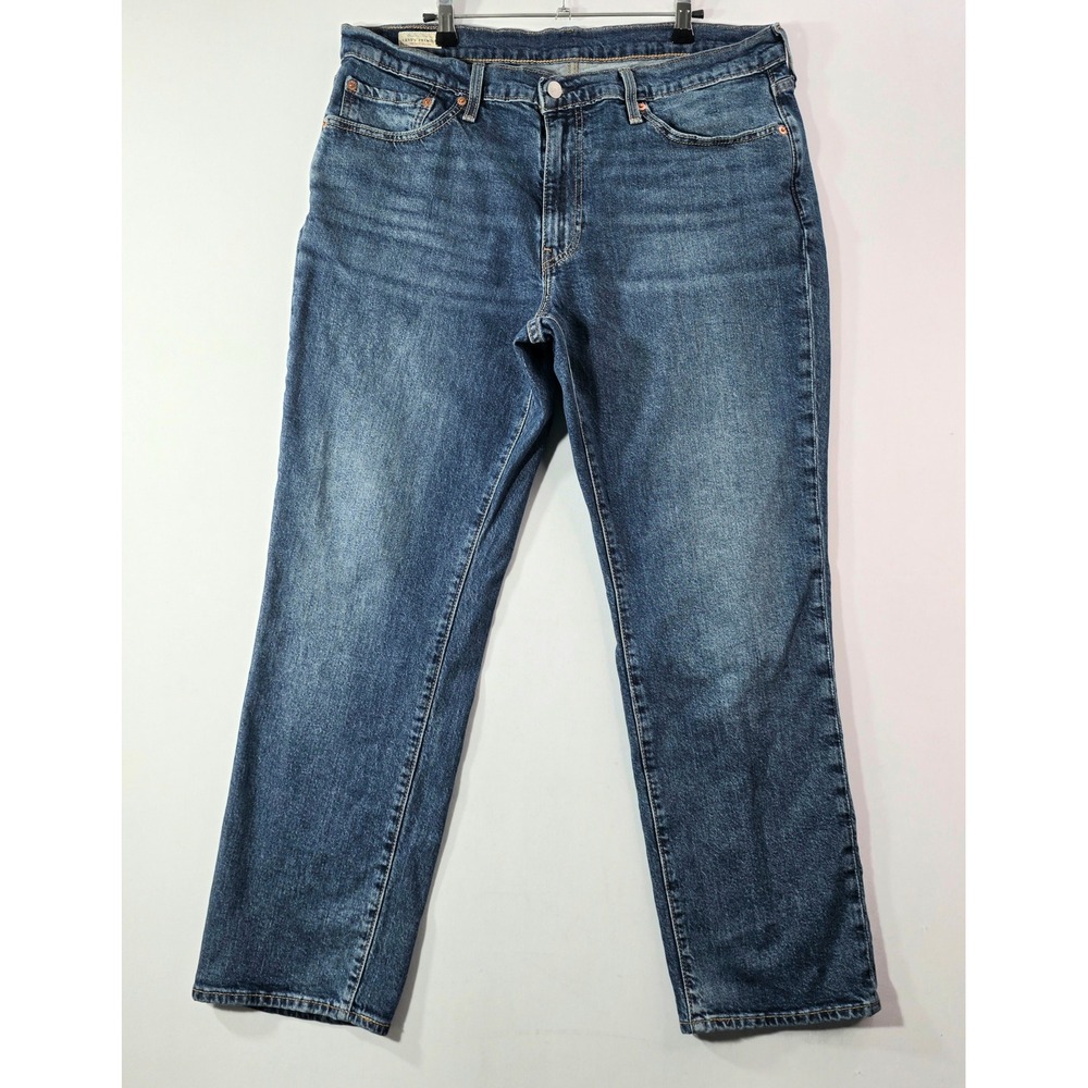 Levis 541 Athletic Taper Jeans Mens TAG 36x30 Medium Wash Blue Denim (37x28)